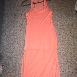 ankle length maxi dress